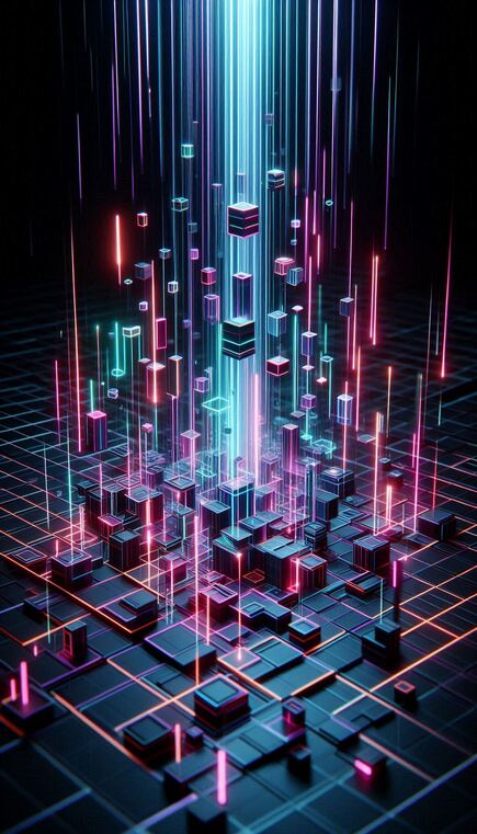 BlockFall Matrix Game Thumbnail
